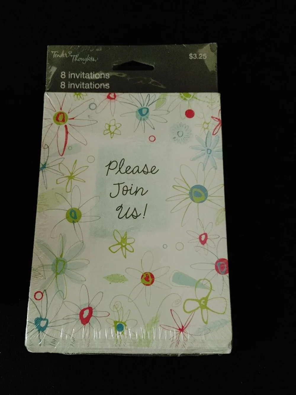 Invitations ~ Hallmark 'Come & Enjoy' (30) and Tender Thoughts (Packet of 8)